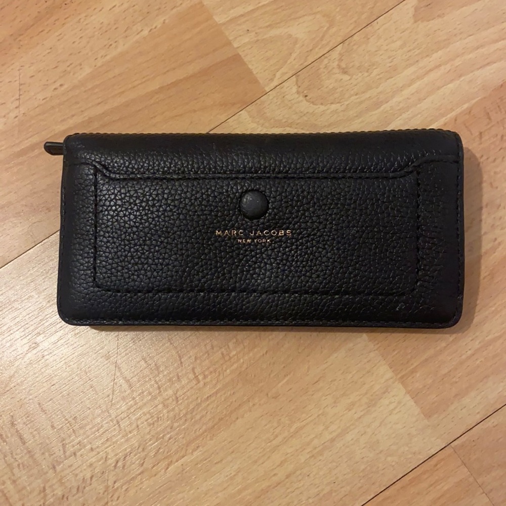 Black Leather Marc Jacobs Wallet
